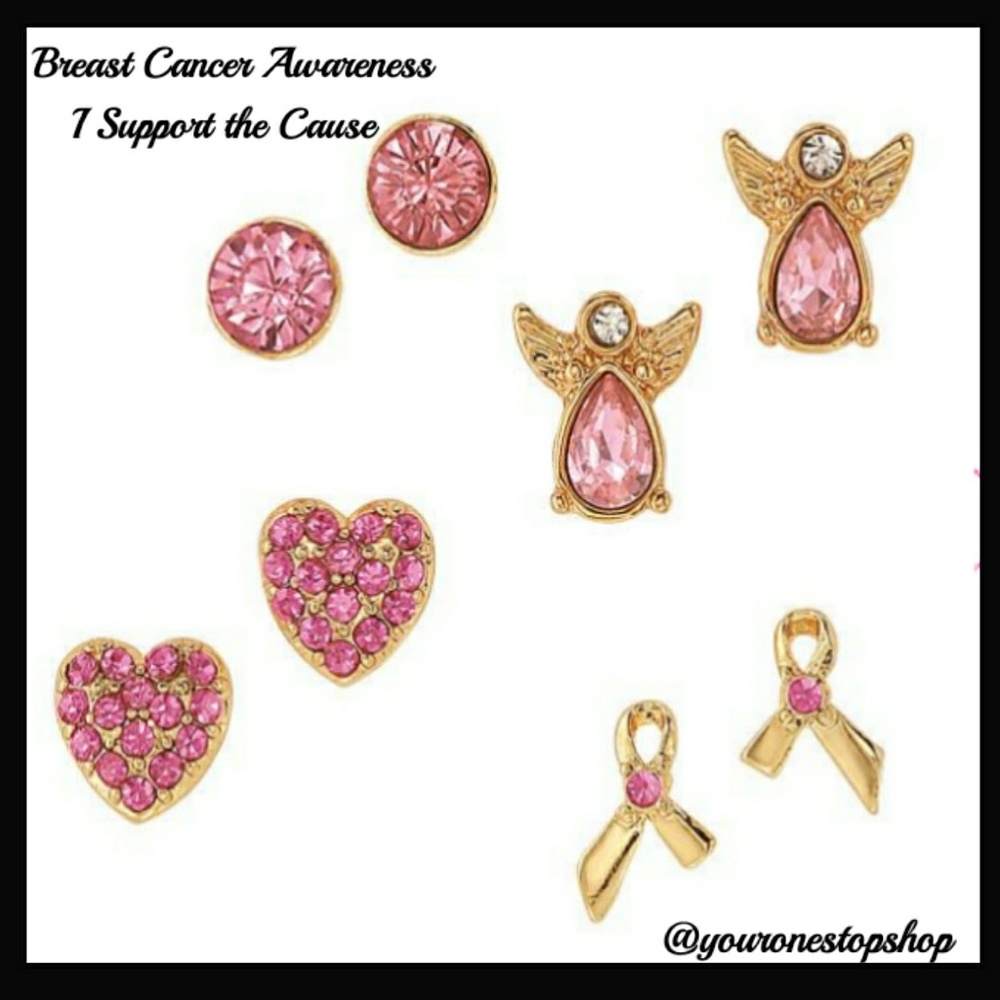 🆕📣Pink Hope Stud Earring Set📣
